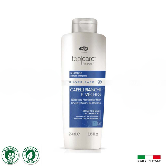 Picture of Lisap T.C.R. Silver Care Shampoo 250ml(No Yellow Shampoo)