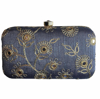 Picture of Mirror work and Zari Embroidery Clutch Bag