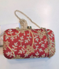 Mirror work and Embroidery Clutch Bag