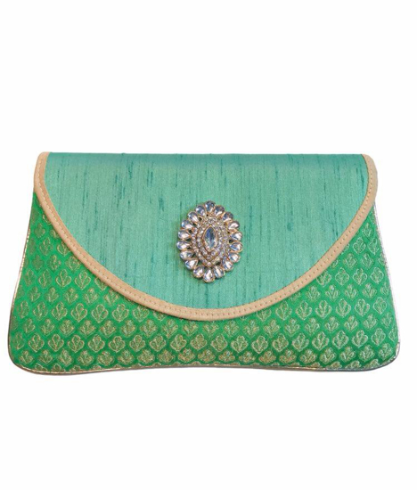 Green Clutch Bag