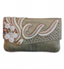 Baize Raw Silk Potli Bag