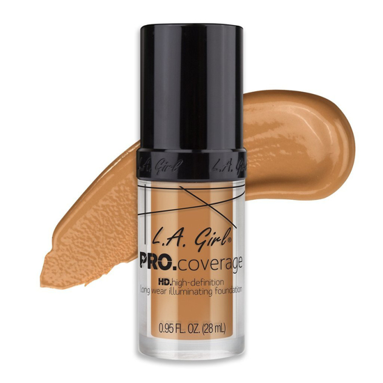Picture of L.A. Girl Pro Coverage Foundation- Nude Beige