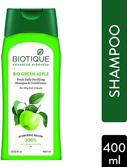 Picture of Biotique Advanced Green Apple Shampoo - 400 Ml