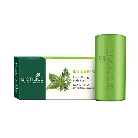 Picture of Biotique Basil & Parsley Soap 150 GMS