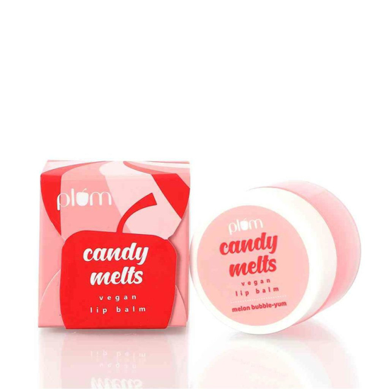 Picture of Plum Candy Melts Vegan Lip Bam - Melon Bubble Yum