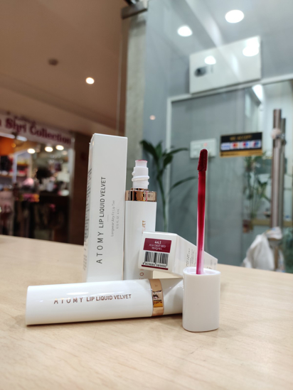 Picture of Atomy Lip Liquid Velvet (Ash Deep Red- 443)