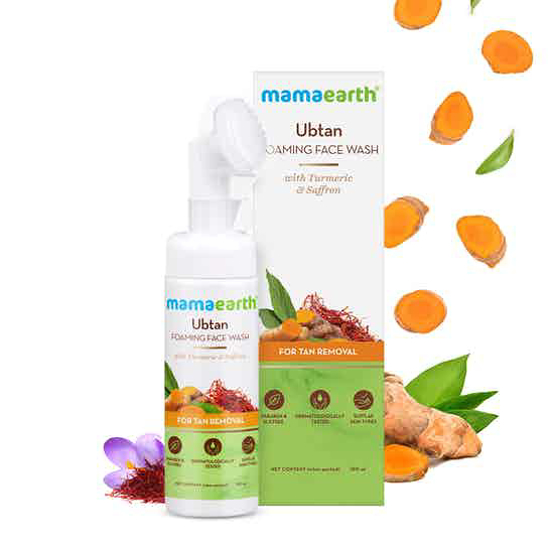 Picture of Mamaearth Ubtan Foaming Face Wash