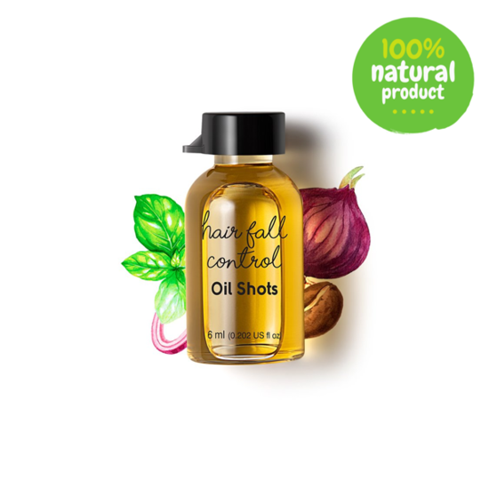 Picture of Brillare Science Hairfall control booster oil shots 8*6ml