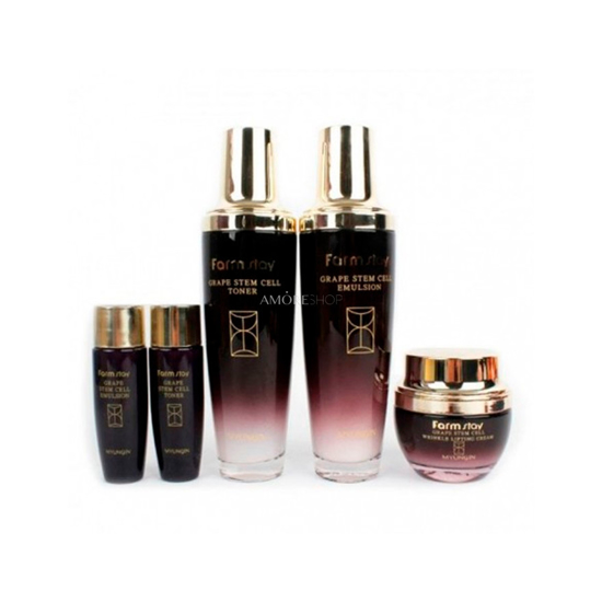 Picture of Farmstay grape stem cell anti wrinkle 3 set