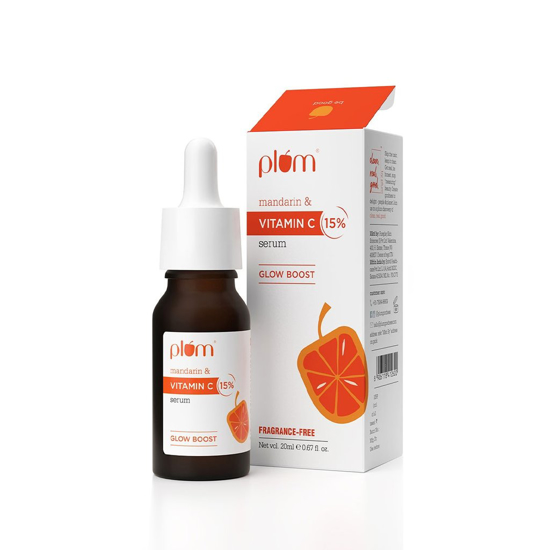 Picture of Plum 15% Vitamin C Face Serum with Mandarin 20ml