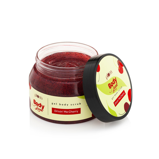 Picture of Plum BodyLovin Drivin Me Cherry Gel Body Scrub 200gm