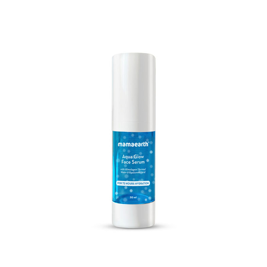Picture of Mamaearth Aqua Glow Face Serum with Himalayan Thermal Water and Hyaluronic Acid - 30 ml