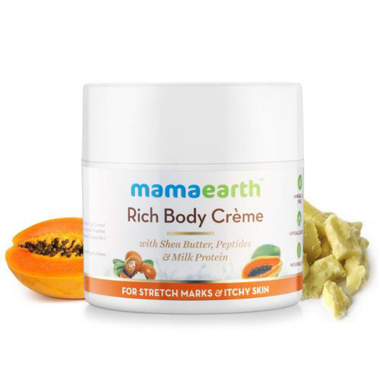 Picture of Mamaearth Rich Body Creme For Stretch Marks & Itchy Skin 100gm