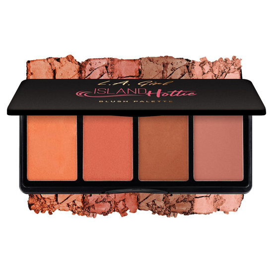 Picture of LA Girl Fanatic Blush Palette - Island Hottie