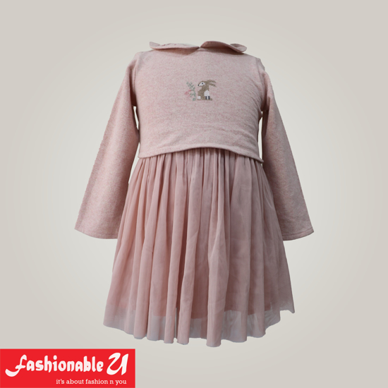 Picture of Pink Frock for Baby GIrl