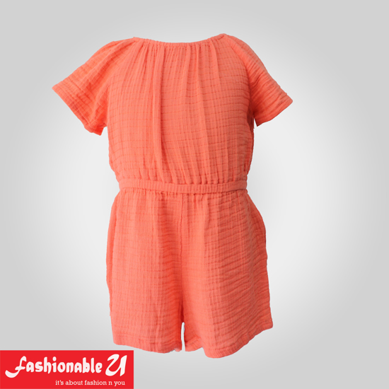 Picture of Orange Rumper for Girls