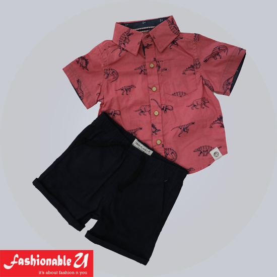 Picture of Shirt and Half Pant Set for Kids