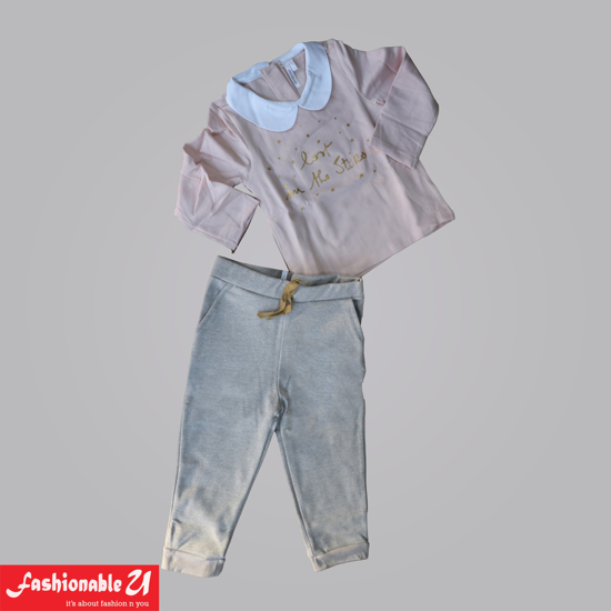 Picture of T-shirt and Stocking Set for Baby Girls
