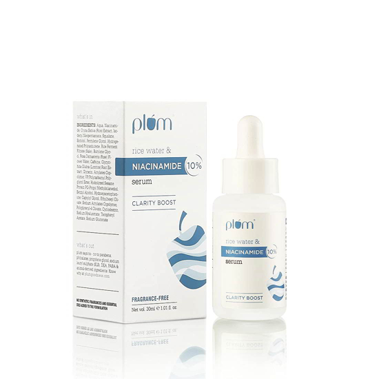 Picture of Plum Rice Water & 10% Niacinamide Serum - 30ml
