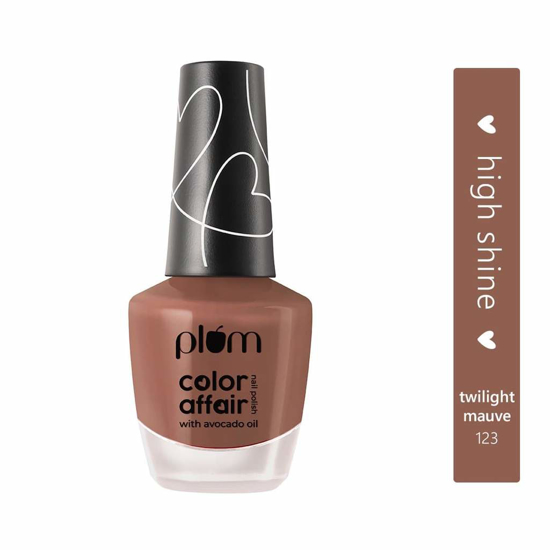 Picture of Plum Color Affair Nail Polish 123 - Twilllight Mauve