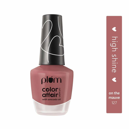 Picture of Plum Color Affair Nail Polish 127 - On The Mauve
