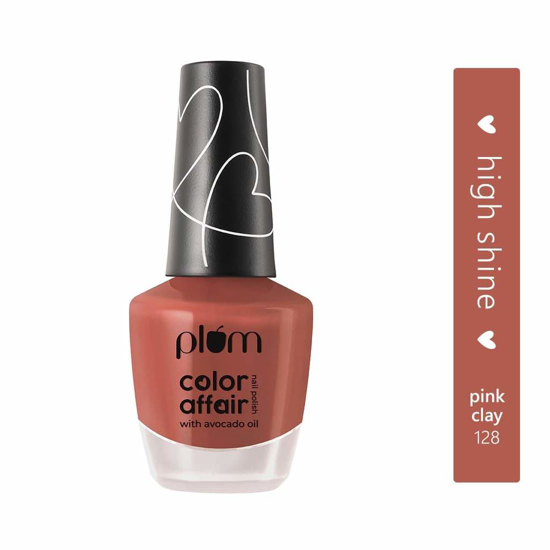 Picture of Plum Color Affair Nail Polish 128 - Pink Clay