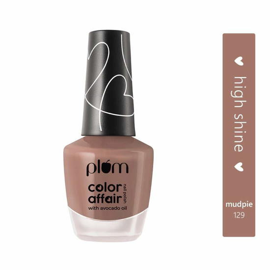 Picture of Plum Color Affair Nail Polish 129 - Mudpie