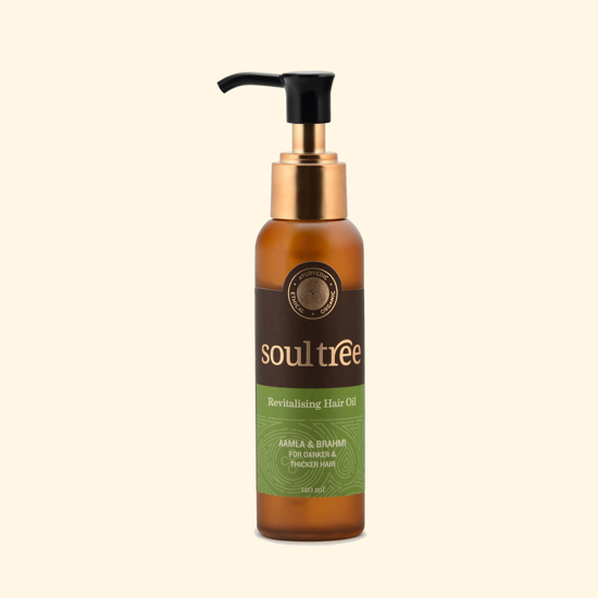 Picture of SoulTree Revitalizing Hair Oil With Amla & Brahmi