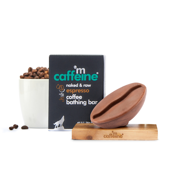Picture of mCaffeine Espresso Coffee Bathing Bar - 100gm