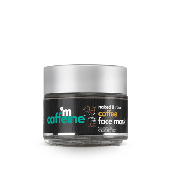 Picture of mCaffeine Naked & Raw Cappuccino Coffee Face Mask