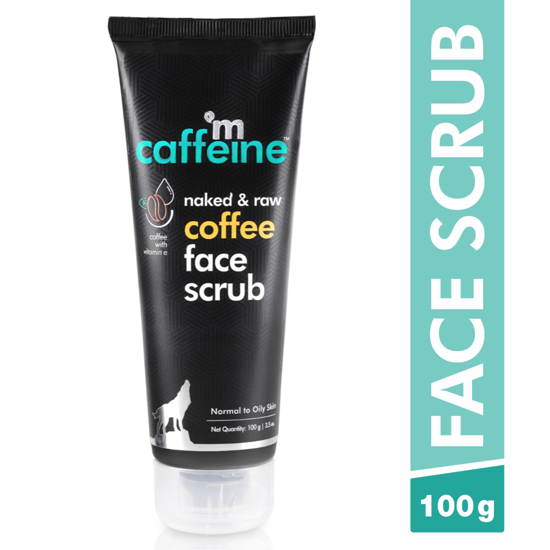 Picture of mCaffeine Naked & Raw Coffee Face Scrub (100 g)