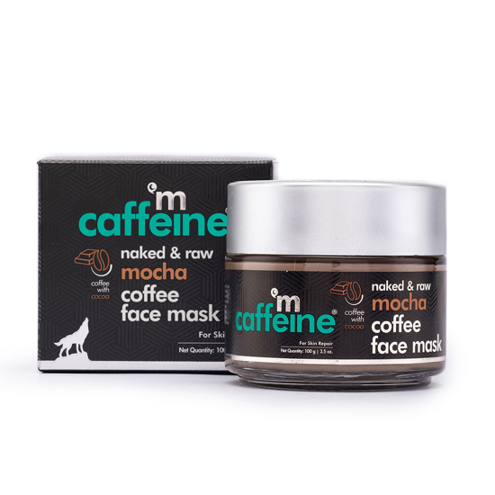 Picture of mCaffeine Naked & Raw Mocha Coffee Face Mask
