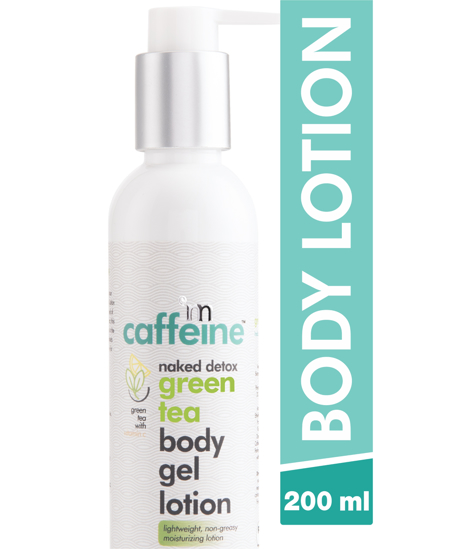 Picture of mCaffeine Naked Detox Green Tea Body Gel Lotion (200 ml)