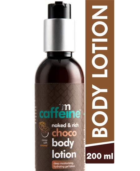 Picture of mCaffeine Naked & Rich Choco Body Lotion (200 ml)
