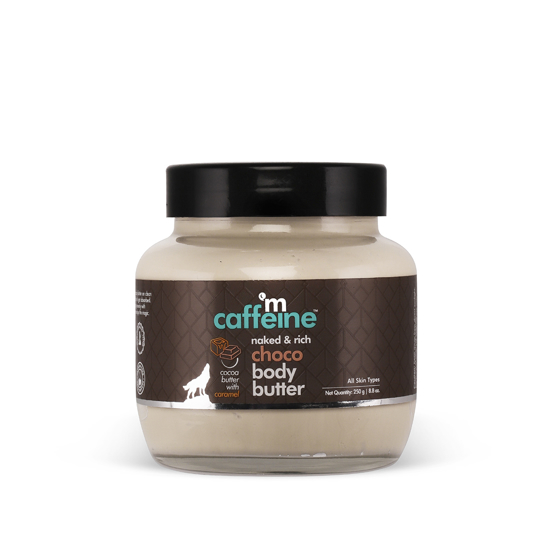 Picture of mCaffeine Naked & Rich Choco Body Butter (250 g)