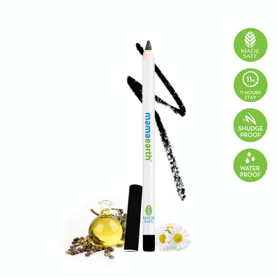 Picture of Mama Earth Charcoal Black Long Stay Kajal