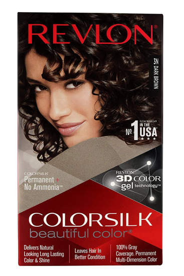 Picture of Revlon Colorsilk Hair Color 3N Dark Brown (40Ml+40Ml+12Ml)