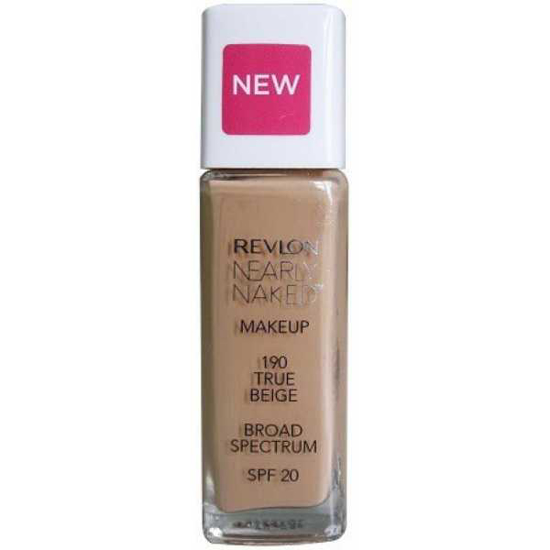 Picture of Revlon Nearly Naked Make-Up SPF20 Foundation - 190 True Beige (30g)