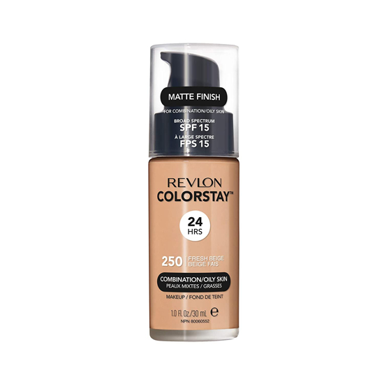 Picture of Revlon ColorStay Makeup Foundation for Oily/Combination Skin SPF 15 - 250 Fresh Beige