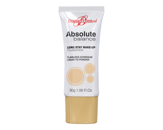 Picture of Diana Of London Absolute Balance Long Stay Make Up Foundation-303-Sand Beige (30G)