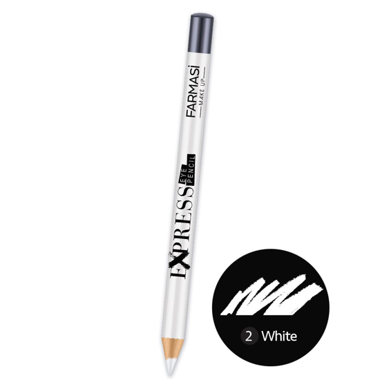 Picture of Farmasi Make Up Express Eye Pencil - 02 White