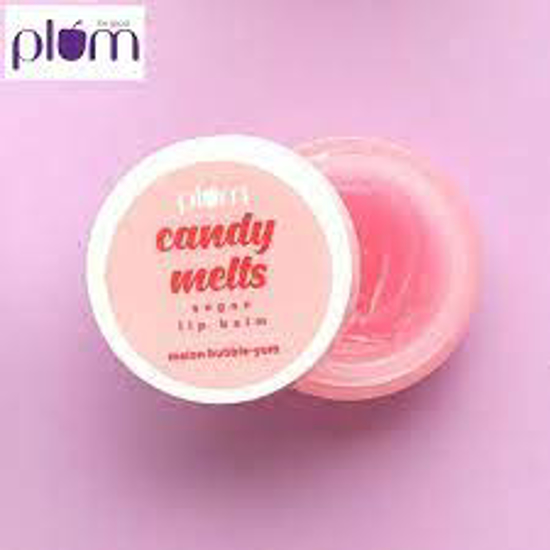 Picture of Plum Candy Melts Vegan Lip Balm - Melon  Bubble Yum 12g