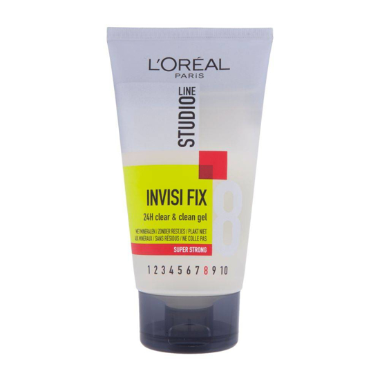 Picture of L'oreal Studio Line Invissi Fix 24H Clear & Clean Gel 8 150 ml