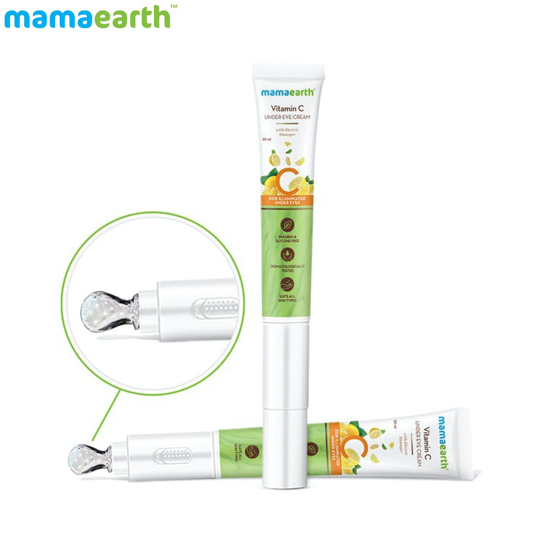 Picture of Mamaearth Vitamin C Under Eye Cream with Gotu Kola & Niacinamide for Brightening Under Eyes - 20 ml