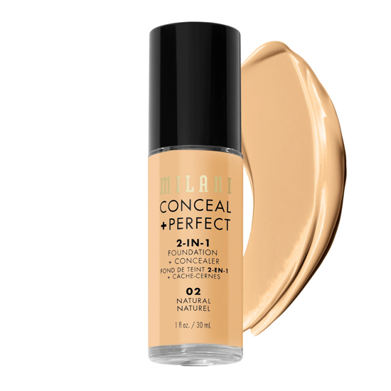Picture of Milani Conceal + Perfect 2-In-1 Foundation + Concealer - 02 Natural