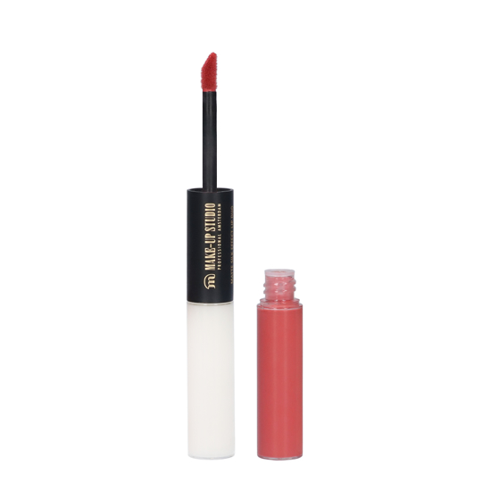 Picture of Make Up Studio Matte Silk Effect Lip Duo Lipstick - Charming Coral