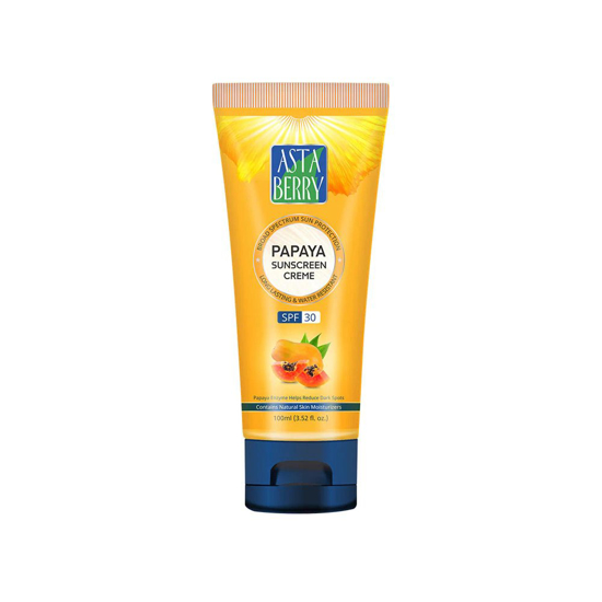 Picture of Astaberry Papaya Sunscreen Creme | SPF 30 - 100ml