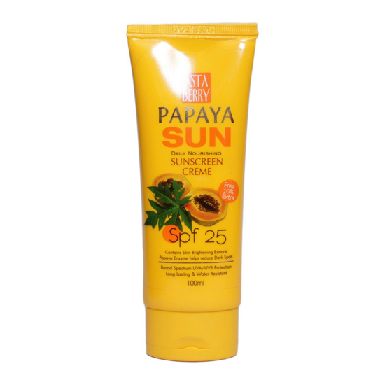 Picture of Astaberry Papaya Sunscreen Creme | SPF 25 - 100ml